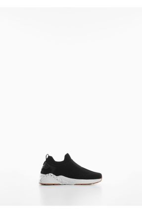 کفش کژوال مشکی بچه گانه پارچه نساجی پاشنه کوتاه ( 4 - 1 cm ) پاشنه ساده کد 416999307