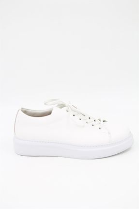 کفش کژوال سفید مردانه پاشنه کوتاه ( 4 - 1 cm ) پاشنه پر کد 412331107