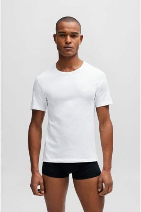 تی شرت سفید زنانه رگولار کد 815578537