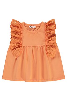 تی شرت نارنجی بچه گانه رگولار کد 832197795