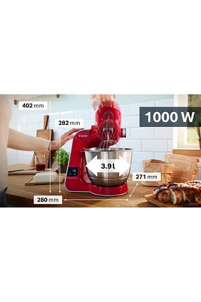 میکسر و ست میکسر قرمز 500-1500 Watt Bosch - کد 844511341