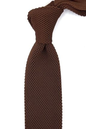 کراوات قهوه ای مردانه بافتنی Standart کد 824844051
