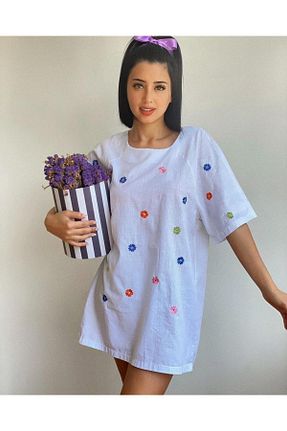 لباس سفید زنانه بافتنی BBbutik - کد 766897191