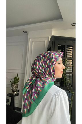 روسری رنگی پلی استر Onur - کد 831329663