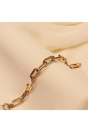 دستبند طلا سبز زنانه 14 عیار TAHAN MÜCEVHERAT - کد 840363769