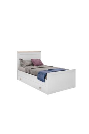 چارچوب تخت سفید MDF VENATTO - کد 266498440