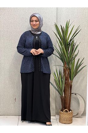 لباس سایز بزرگ آبی زنانه جاکار Butik büyük beden - کد 832316744