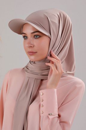 کلاه شنای حجاب قهوه ای زنانه Melodi Scarf - کد 844616125