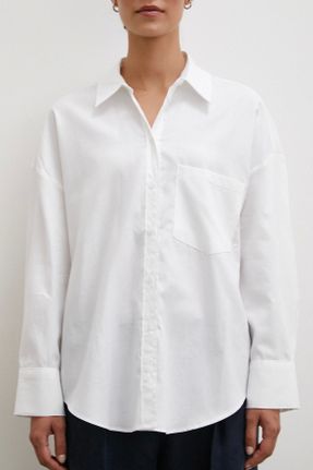 پیراهن سفید زنانه Fitted کد 831057191
