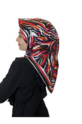 روسری مشکی پلی استر Shecarf - کد 832801697