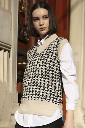 سوئیتر بژ زنانه اکریلیک MissThetis - کد 349726402