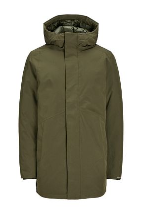 پارکا سبز مردانه رگولار Jack & Jones - کد 844701013
