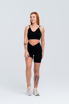 شوارک اسپرت مشکی زنانه مینی Gymwolves - کد 355331308