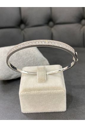 دستبند نقره سفید زنانه 925 عیار Nayla Jewellery - کد 817280015