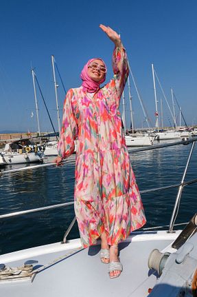 لباس نارنجی زنانه بافتنی LOCCO - کد 844851025