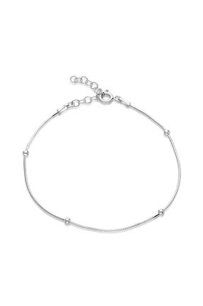 دستبند نقره طلائی زنانه 925 عیار nevamkuyumculuk - کد 844850667