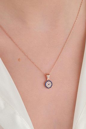 گردنبند نقره صورتی زنانه 925 عیار Tmt Silver - کد 844873405
