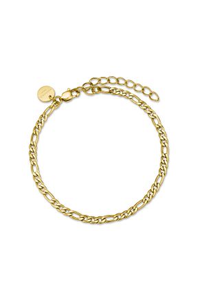دستبند استیل (فولاد) طلائی زنانه استیل ضد زنگ Rosefield - کد 844865051