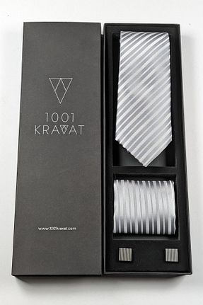 کراوات طوسی مردانه Micro 1001 Kravat - کد 772117195