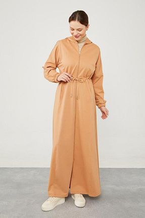 کلاه و ابایا قهوه ای زنانه پلی استر Levidor - کد 844894538