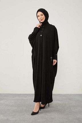 کلاه و ابایا مشکی زنانه بافتنی Levidor - کد 844894541