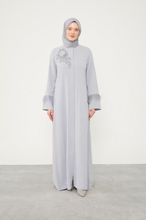 کلاه و ابایا طوسی زنانه بافتنی Levidor - کد 844894316