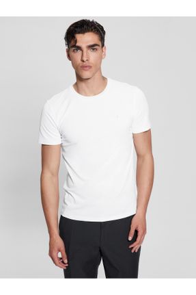 تی شرت سفید مردانه اسلیم فیت کد 793388783