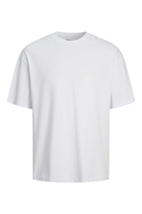 تی شرت سفید مردانه رگولار کد 815326424
