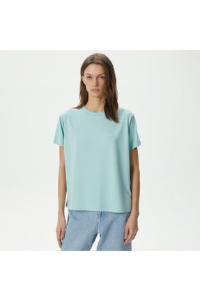 تی شرت سبز زنانه رگولار یقه گرد کد 820864921