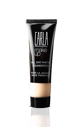 کرم پودر سرمه ای متوسط Carla Professional Make Up - کد 184596495