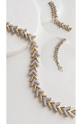 دستبند جواهر طلائی زنانه استیل (فولاد) Çelik - کد 833769423