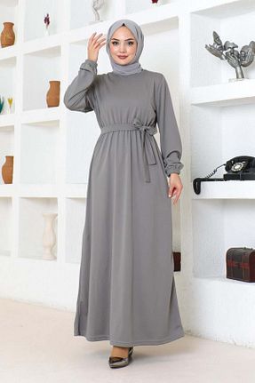 لباس حجاب طوسی زنانه کلوش Genel Markalar - کد 844583469