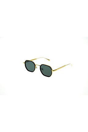 عینک آفتابی طلائی زنانه UV400 Brooks - کد 844594508