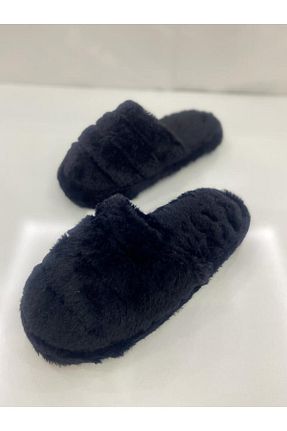 دمپائی خانگی مشکی زنانه پارچه ای NevaYy collection - کد 785789175