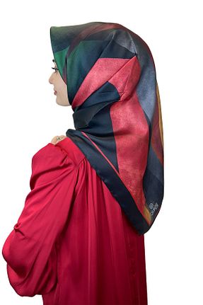روسری مشکی پلی استر Shecarf - کد 832806282