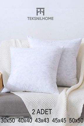 کوسن و روکش کوسن سفید سیلیکون TeksNil Home - کد 844704087