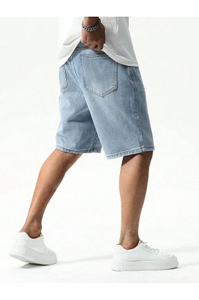 شلوارک و برمودا آبی مردانه اسلیم فیت Cuqq Denim - کد 822769596