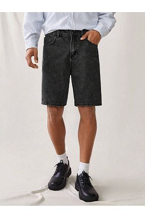 شلوارک و برمودا طوسی مردانه اسلیم فیت Cuqq Denim - کد 822771421