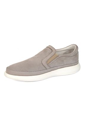 کفش کژوال بژ مردانه چرم خالص Greyder - کد 765928210