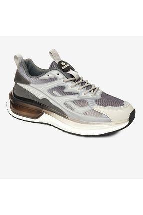کفش اسنیکر طوسی مردانه چرم اصل Greyder - کد 833257291