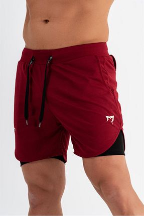 شوارک اسپرت زرشکی مردانه مینی Gymwolves - کد 648512200