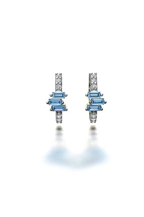 گوشواره نقره متالیک زنانه 925 عیار Vision Pırlanta - کد 843986123