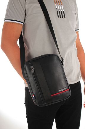 کیف پستچی مشکی مردانه چرم مصنوعی U.S. Polo Assn. - کد 844752281