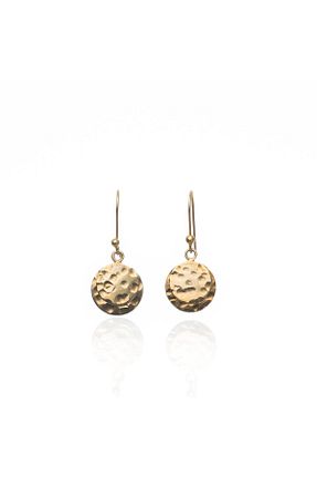 گوشواره نقره طلائی زنانه 925 عیار MM Madam&Matmazel Kadın Modası - کد 844402156