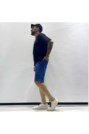 شلوارک و برمودا آبی مردانه اسلیم فیت higo - کد 844864628