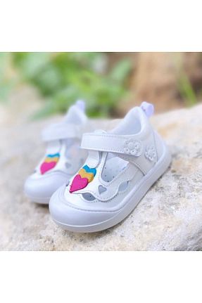 کفش کژوال سفید بچه گانه چرم خالص NİNO BEBE - کد 817135059