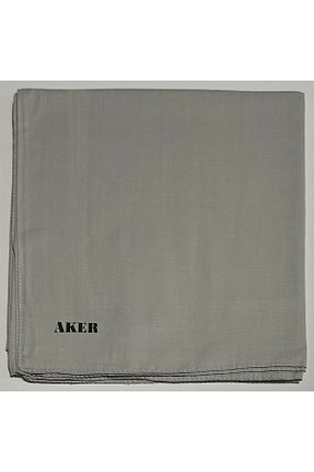 روسری طوسی پنبه ای Aker - کد 844867282