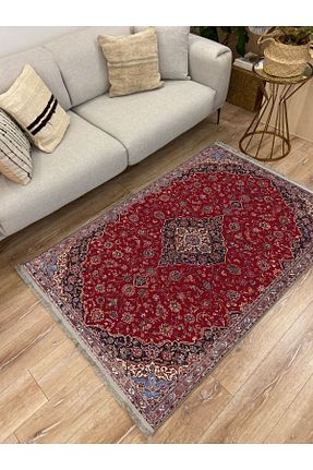 گلیم قرمز پنبه ای kilim home - کد 780954558