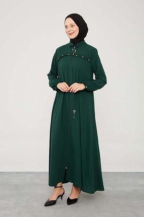 کلاه و ابایا سبز زنانه بافتنی Levidor - کد 844894230