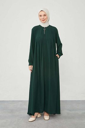 کلاه و ابایا سبز زنانه پلی استر Levidor - کد 844894240